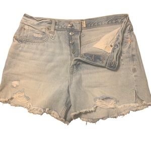FREE PEOPLE we the free denim shorts size 28